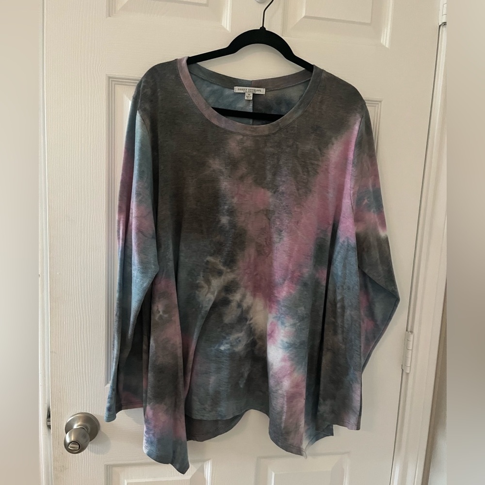 Tie-dye sweater